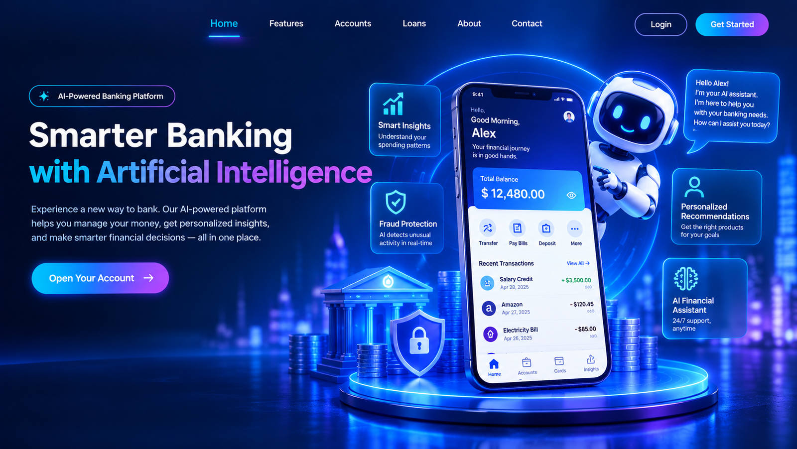Meridian Finance — Governed AI Banking Platform